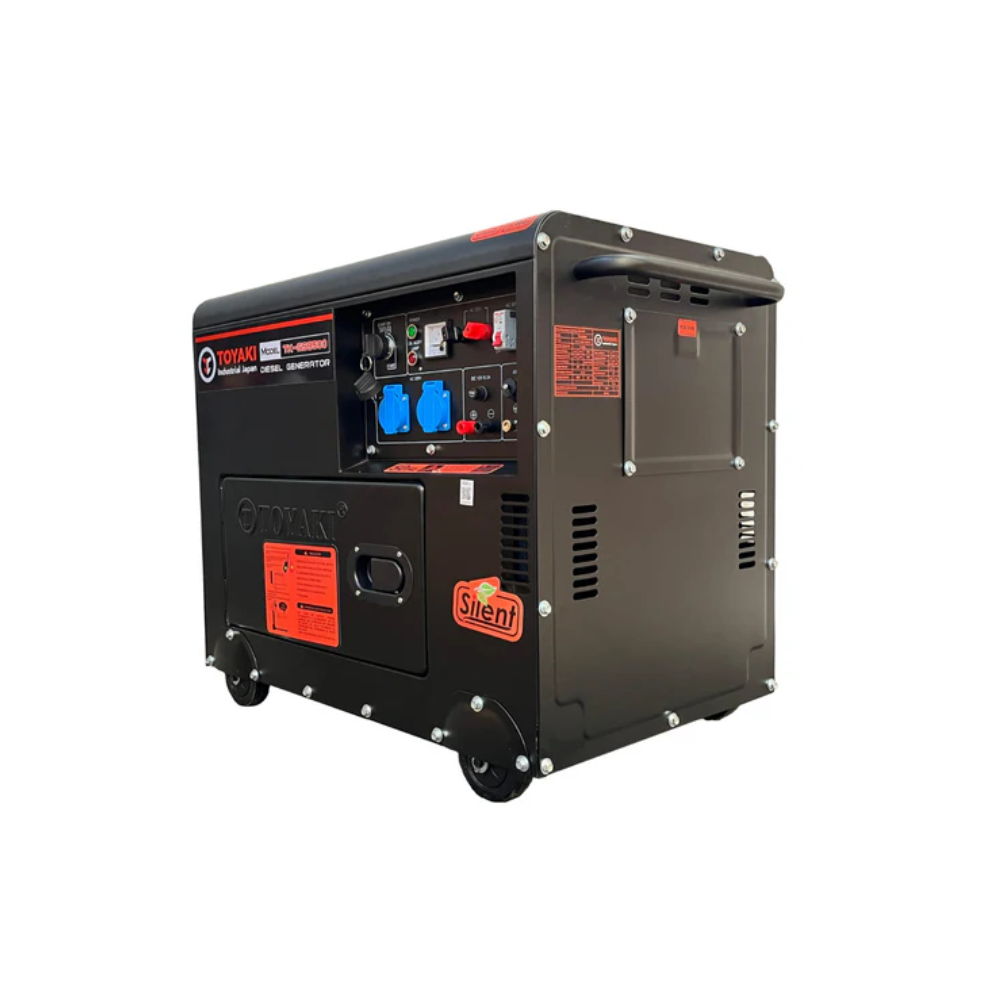 Generador Toyaki Diesel Monofasico 6,5KVA + ATS