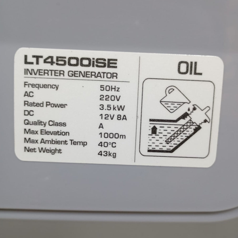 Generador Inverter 3.5KW Bencinero Lutian