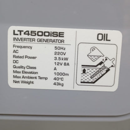 Generador Inverter 3.5KW Bencinero Lutian