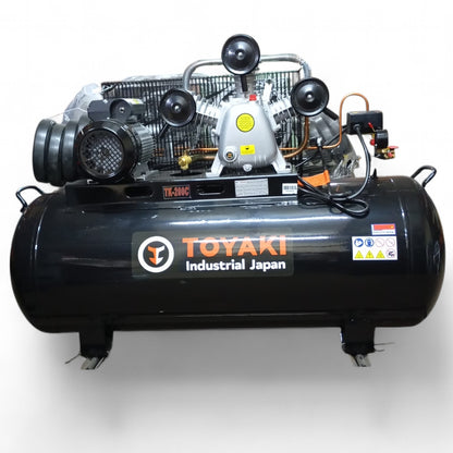 Compresor 200lts 3hp Toyaki Tk-200c